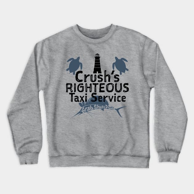 Crush’s Taxi Service Crewneck Sweatshirt by B3pOh